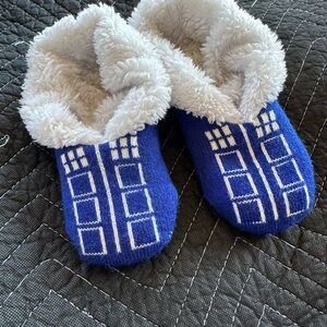 Dr. Who fluffy slippers